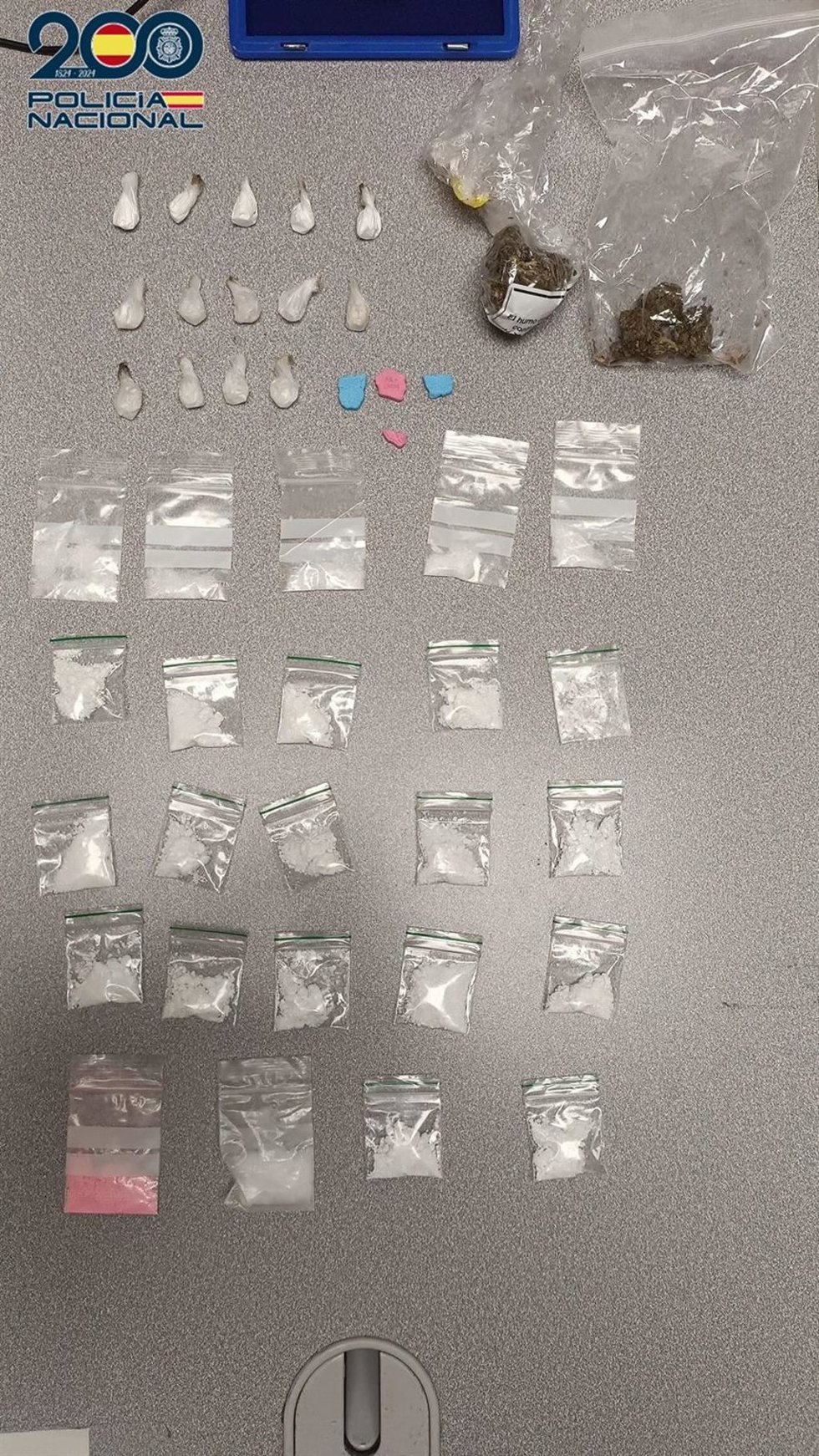 Drogas requisadas en un pub de Las Verónicas