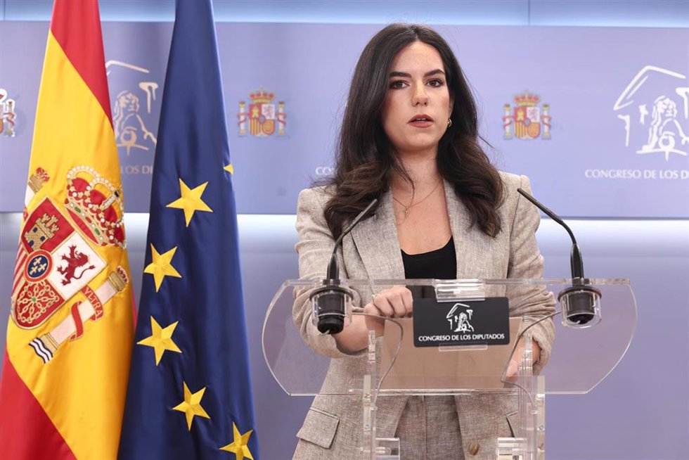 La portavoz de VOX en el Congreso, Pepa Millán 