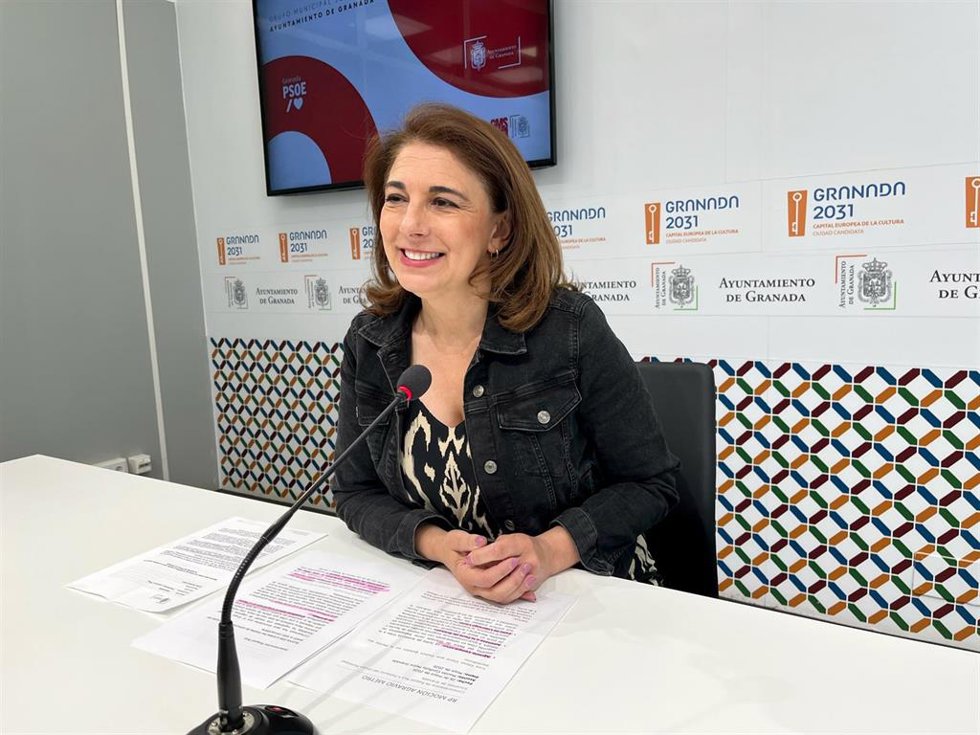 La concejal del PSOE en el Ayuntamiento de Granada Raquel Ruz.