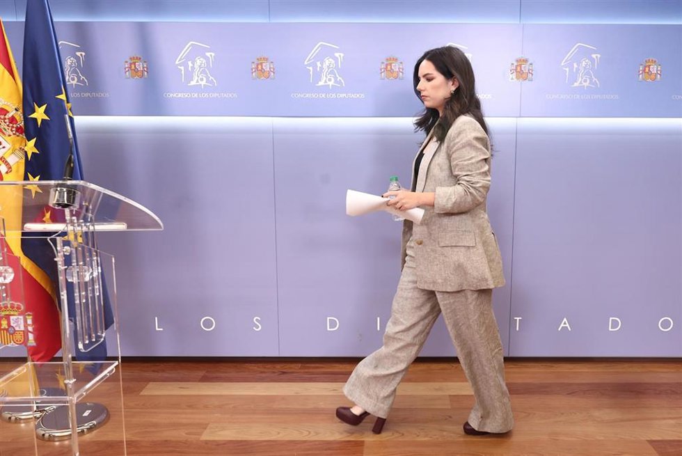 La portavoz de VOX en el Congreso, Pepa Millán, 