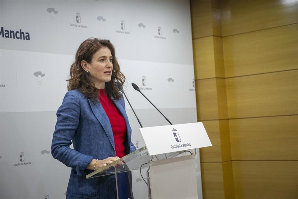 La viceconsejera de Empleo, Diálogo Social y Seguridad y Salud Laboral del Gobierno de C-LM, Nuria Chust.