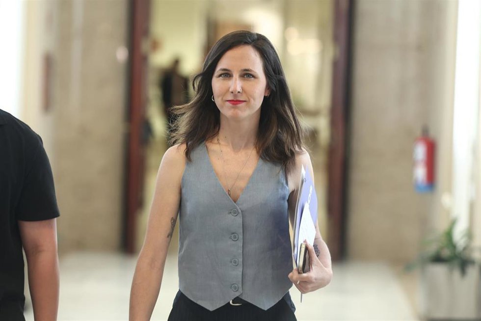 La secretaria general de Podemos, Ione Belarra, en una foto de archivo. 