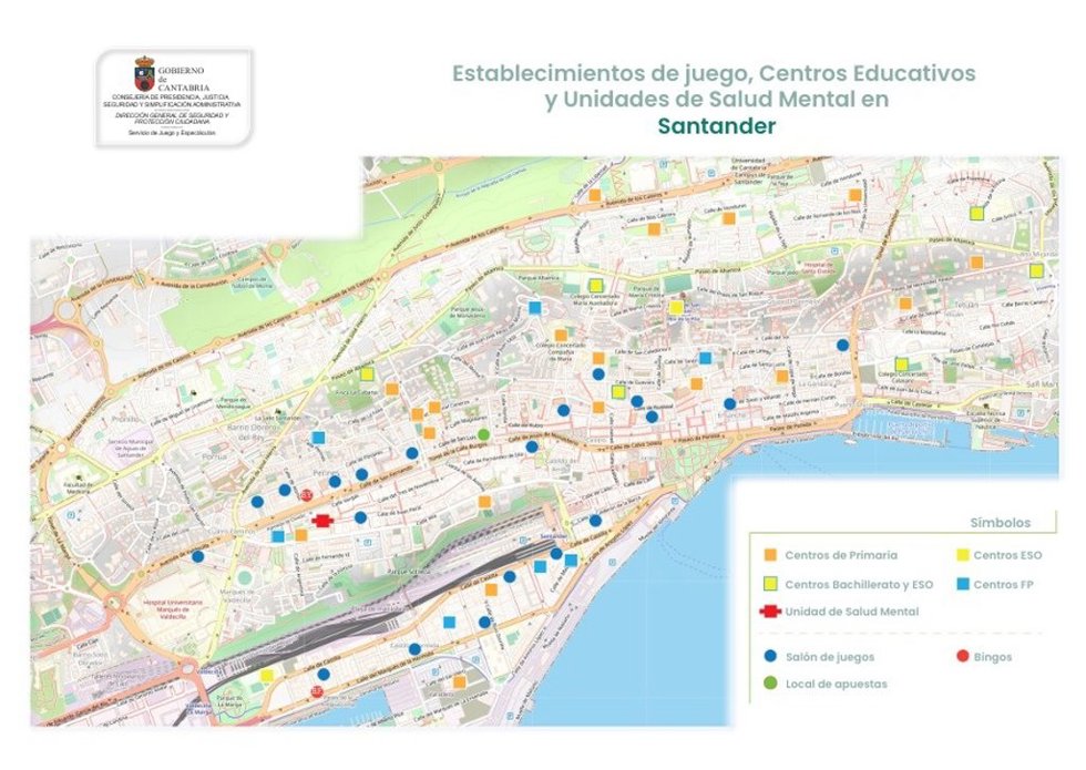 Cantabria tiene 54 establecimientos de juego, la mitad en Santander, y no recibe solicitudes desde 2019
