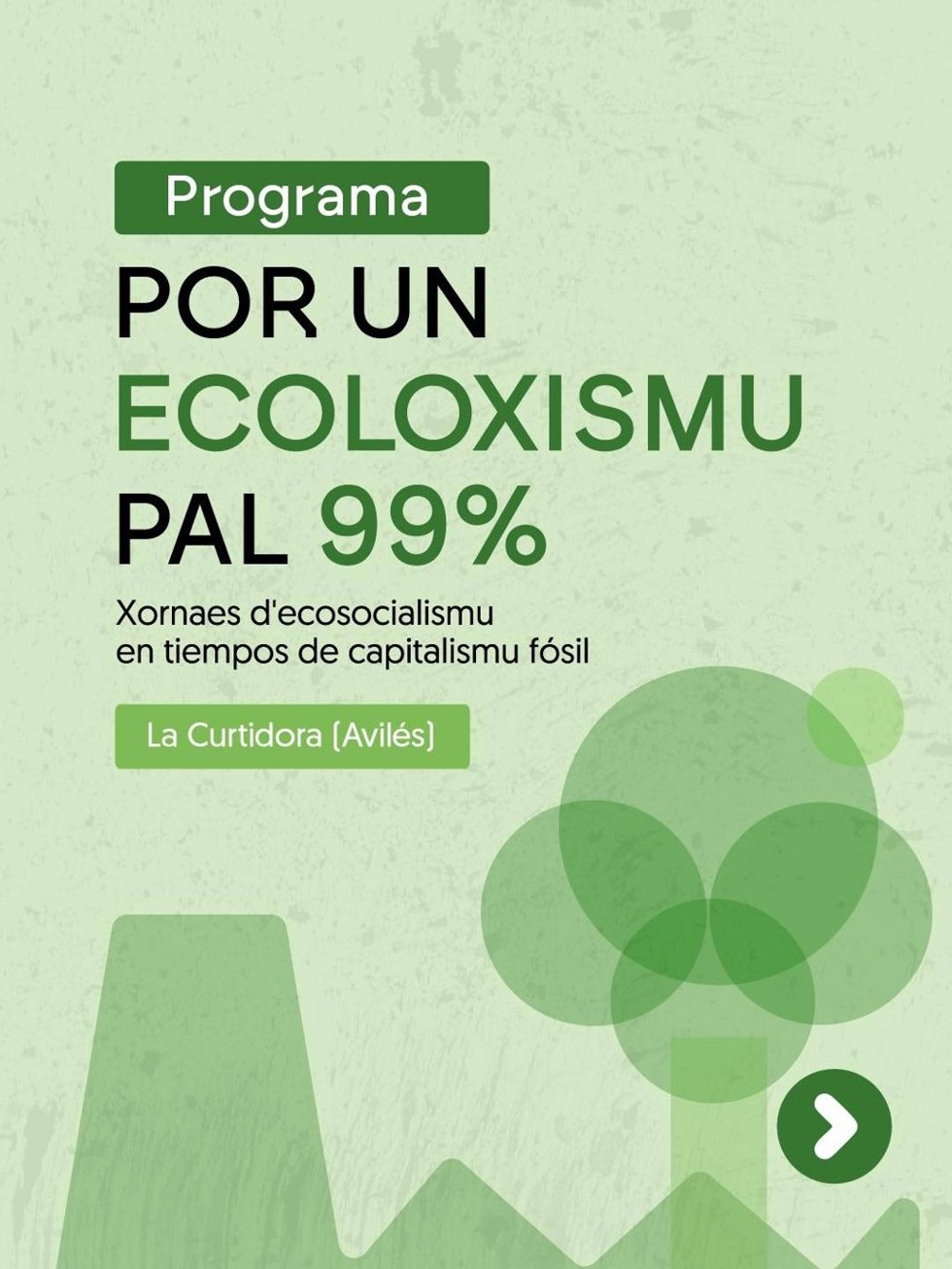 Cartel de las jornadas.