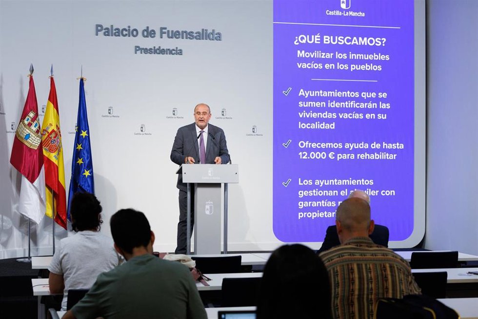 El vicepresidente primero José Luis Martínez Guijarro.