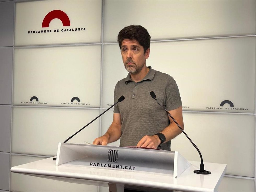 El portavoz de los Comuns en el Parlament, David Cid