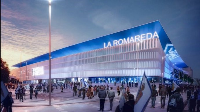 Archivo - Recreacion de la Nueva Romareda