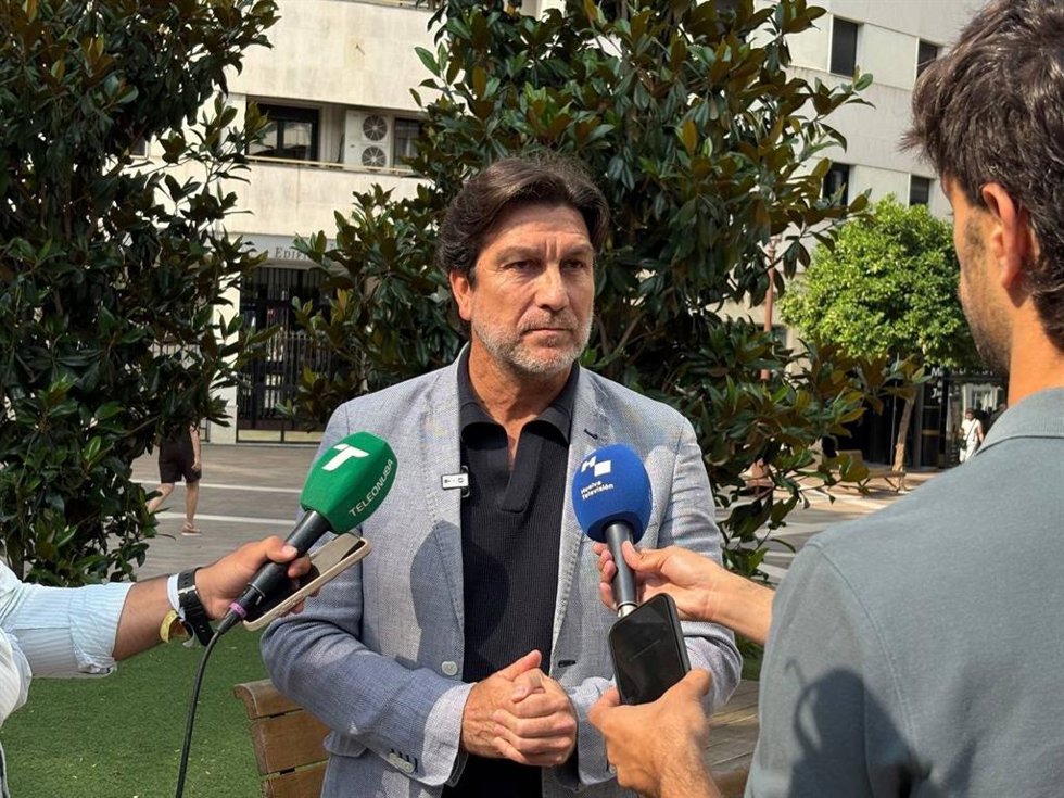 El portavoz de la Ejecutiva Provincial del PSOE de Huelva, Enrique Gaviño.