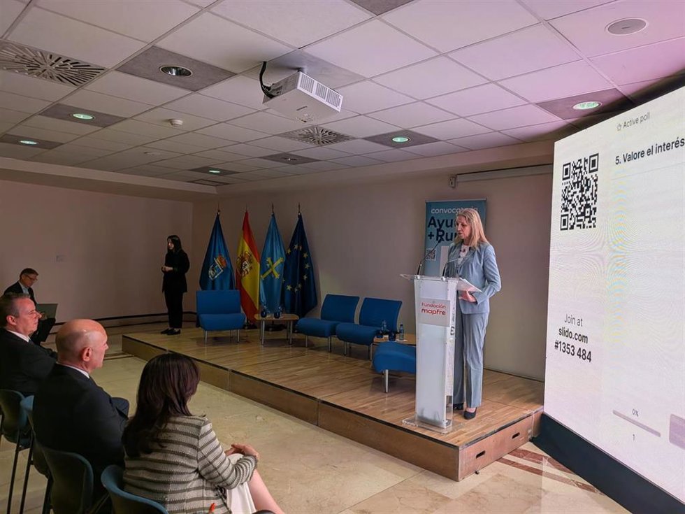 La Infanta Doña Elena, durante la clausura