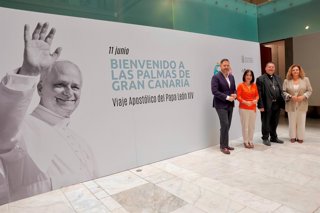 Las Palmas de Gran Canaria presenta el dispositivo especial para la visita del Papa León XIV el próximo once de junio