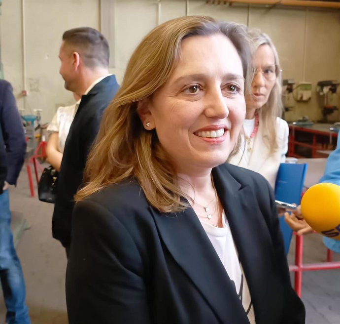 María Calvo, presidenta de la Federación Asturiana de Empresarios (FADE).