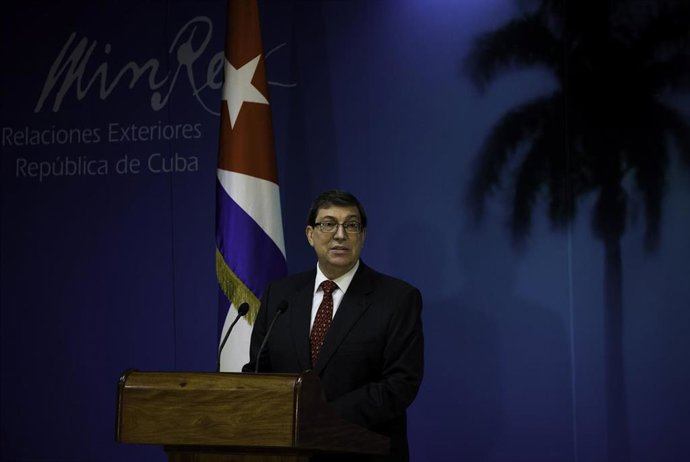Archivo - Bruno Rodríguez, ministro de Asuntos Exteriores de Cuba.