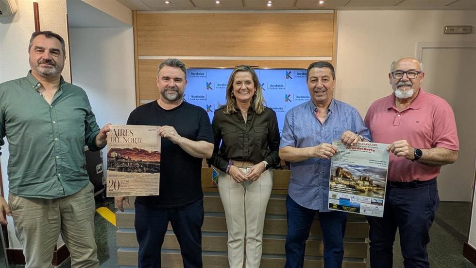 Presentación de la zarzuela 'Aires del Norte' en Barakaldo.