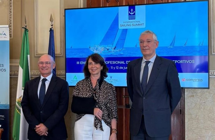 Presentación del III Encuentro Profesional de Náutica y Puertos Deportivos, que tendrá lugar en Málaga los días 11 y 12 de junio en el marco del International Sailing Summit.