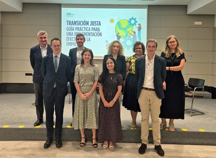 Fundación SERES presenta la guía práctica “Transición justa: guía para una implementación efectiva en la empresa”, en la Dirección General de la ONCE este 2 de junio en Madrid