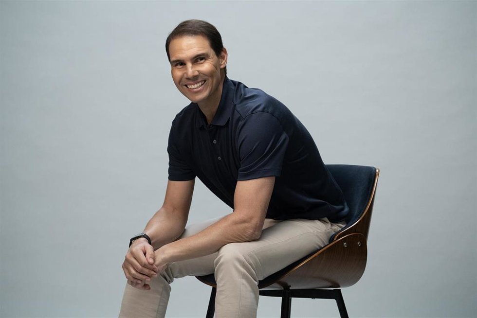 Archivo - El extenista Rafa Nadal presenta sus suplementos de NDL para cuidar el cuerpo y la mente.