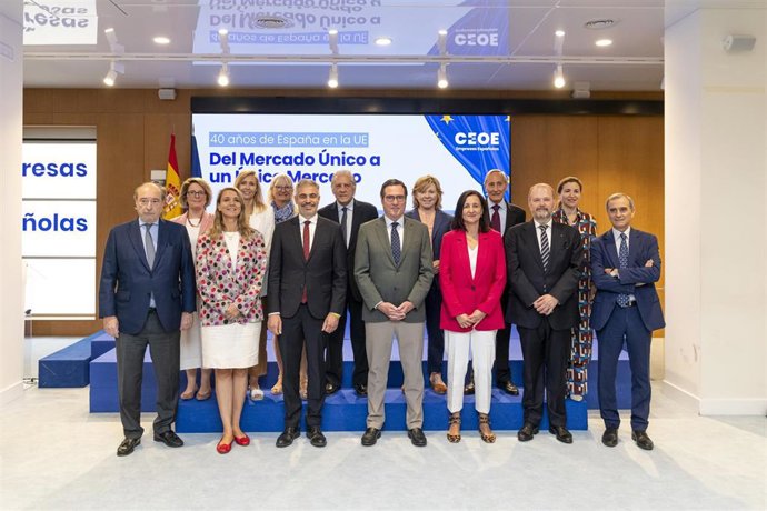 Jornada '40 años de España en la UE: Del Mercado Único a un Único Mercado'.