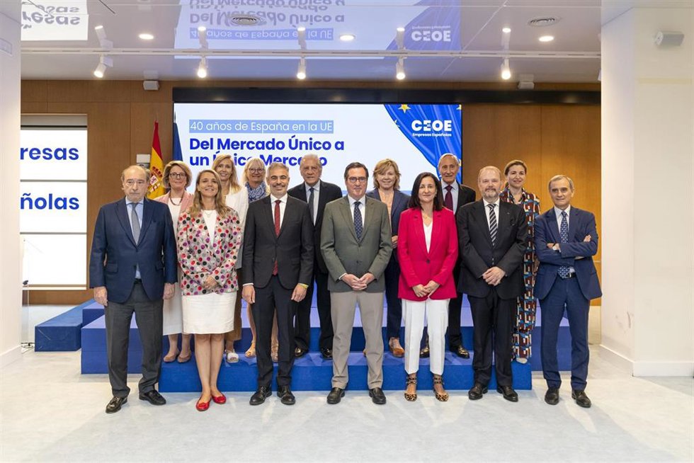 Jornada '40 años de España en la UE: Del Mercado Único a un Único Mercado'.