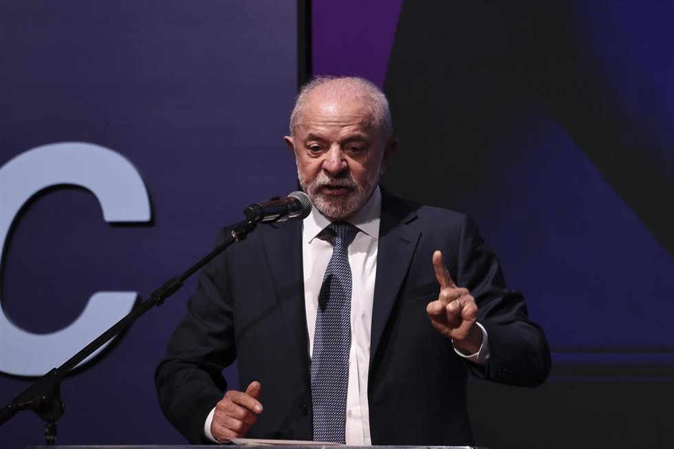 Luiz Inácio Lula da Silva, presidente de Brasil.