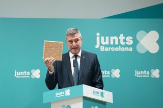 Archivo - El líder de Junts a l'Ajuntament de Barcelona, Jordi Martí