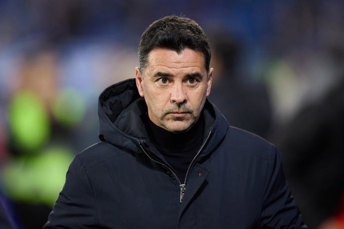 Archivo - Miguel Angel Sanchez Munoz 'Michel' head coach of Girona FC looks on during the LaLiga EA Sports match between Deportivo Alaves and Girona FC at Mendizorrotza on February 23, 2026, in Vitoria, Spain.