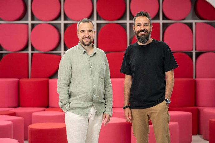 El cofundador de Factorial, Bernat Farrero, y el cofundador y consejero delegado, Jordi Romero.