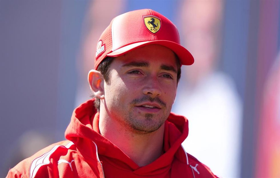 El piloto monegasco Charles Leclerc