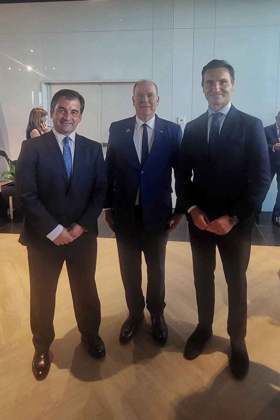 Firma de acuerdo de colaboración entre el Ayuntamiento de Gijón, el Bioparc Acuario de Gijón y la Fundación Alberto II de Mónaco.