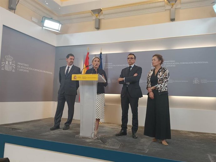 La ministra de Educación, Formación Profesional y Deportes, Milagros Tolón.