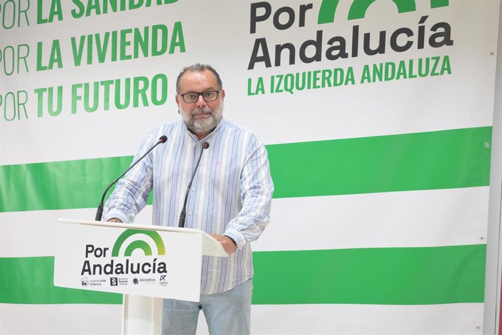 El parlamentario electo de Por Andalucía Rafael Sánchez Rufo.