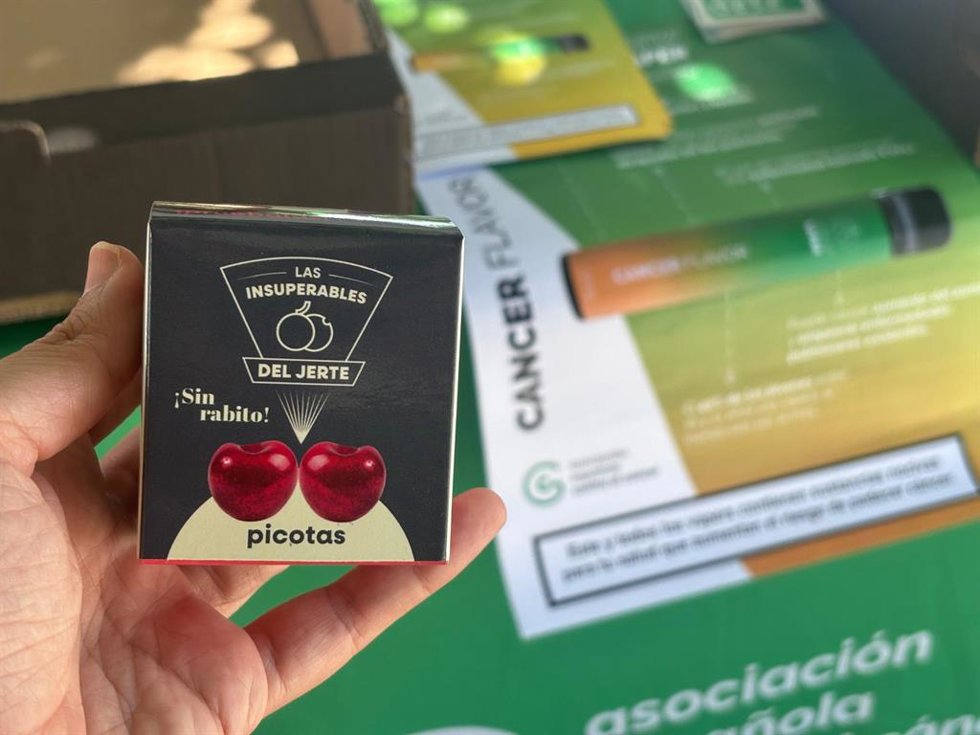La DOP Cereza del Jerte se une a la AECC para cambiar cerezas por cigarros por el Día Mundial sin Tabaco