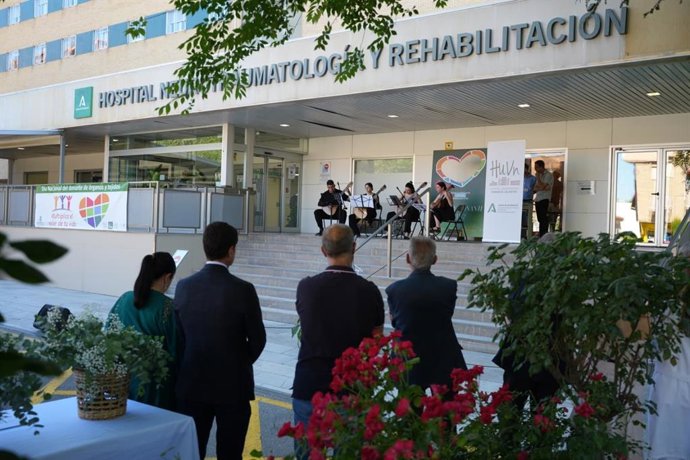 El Hospital Universitario Virgen de las Nieves de Granada celebra del Día Nacional del Donante.