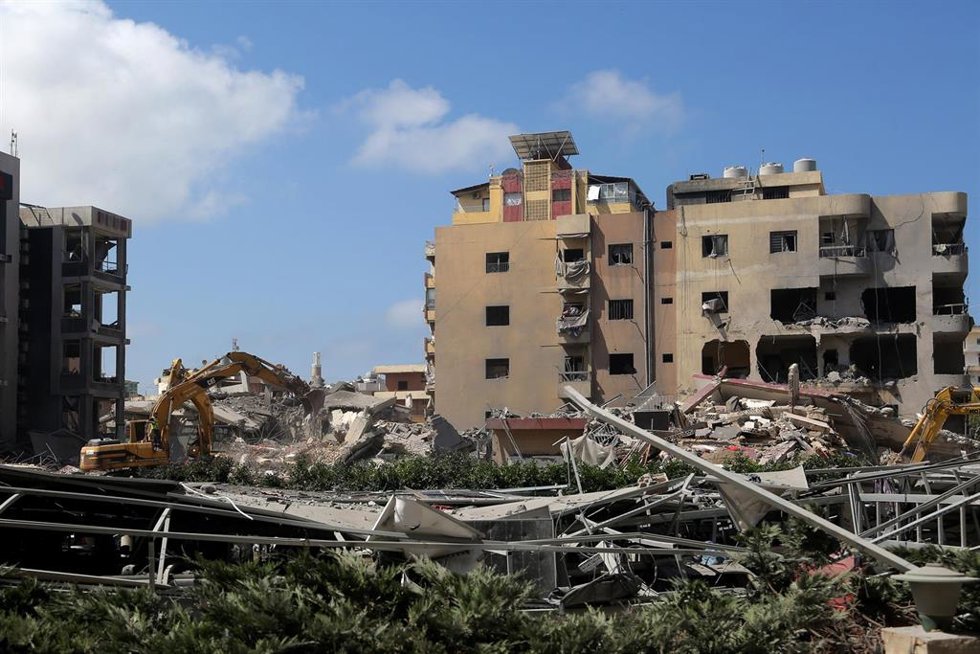 Daños materiales a causa de los bombardeos ejecutados por el Ejército de Israel el 2 de junio contra la ciudad de Tiro, en el sur de Líbano (archivo)