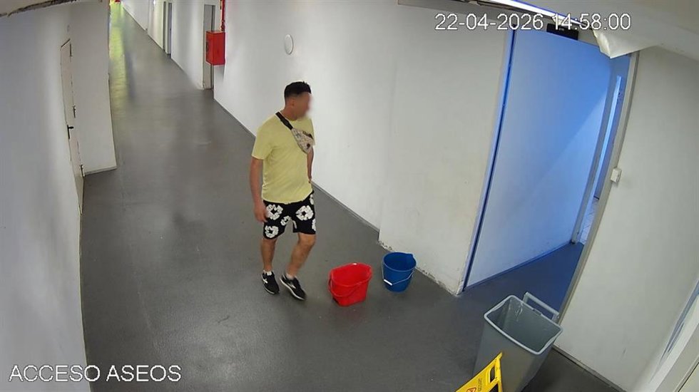 Presunto autor de los robos