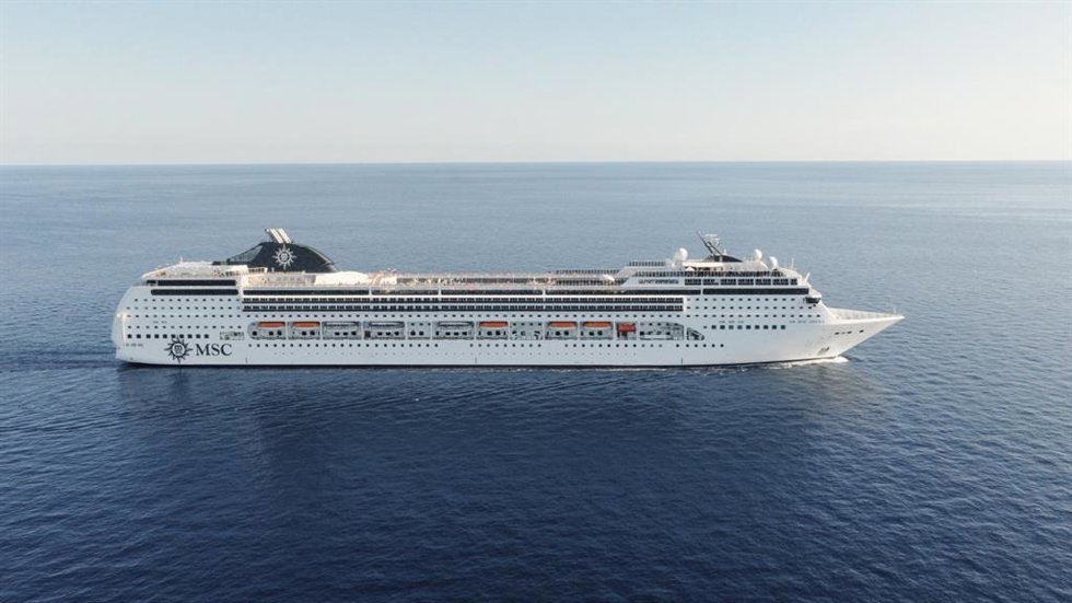 MSC Opera en una imagen de archivo.