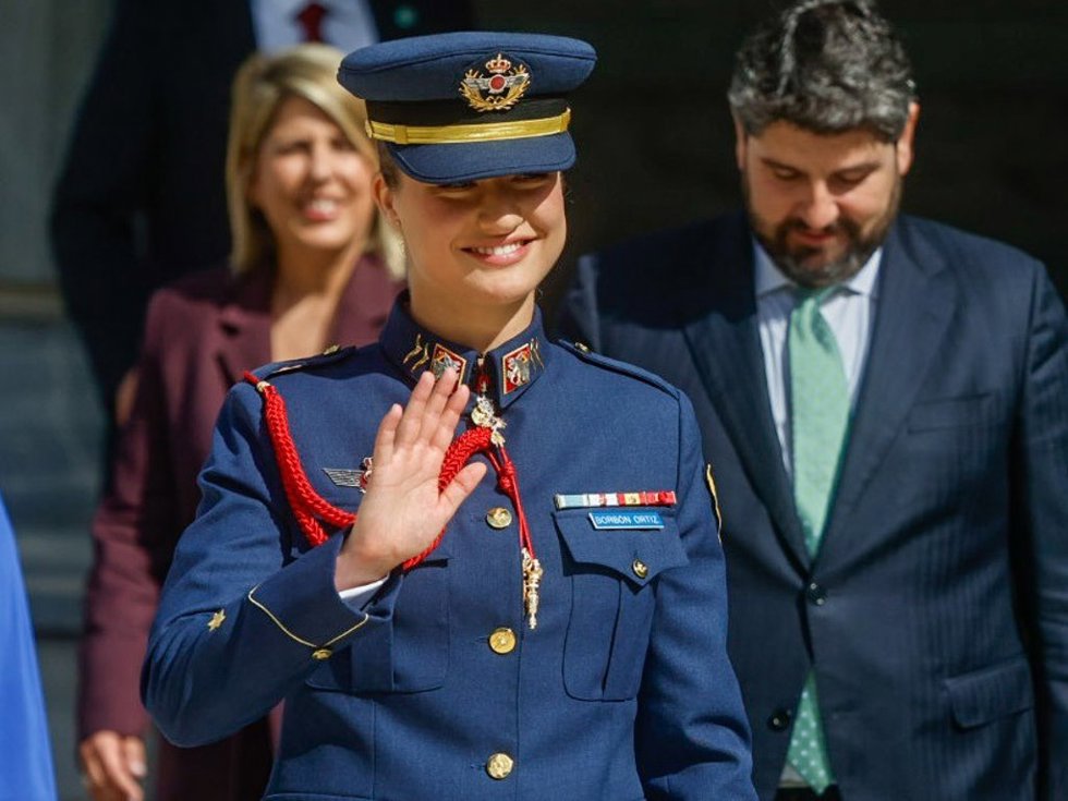 La Princesa Leonor, acompañada del presidente de Murcia, Fernando López Miras, recibe la Medalla de Oro de la Asamblea Regional de Murcia