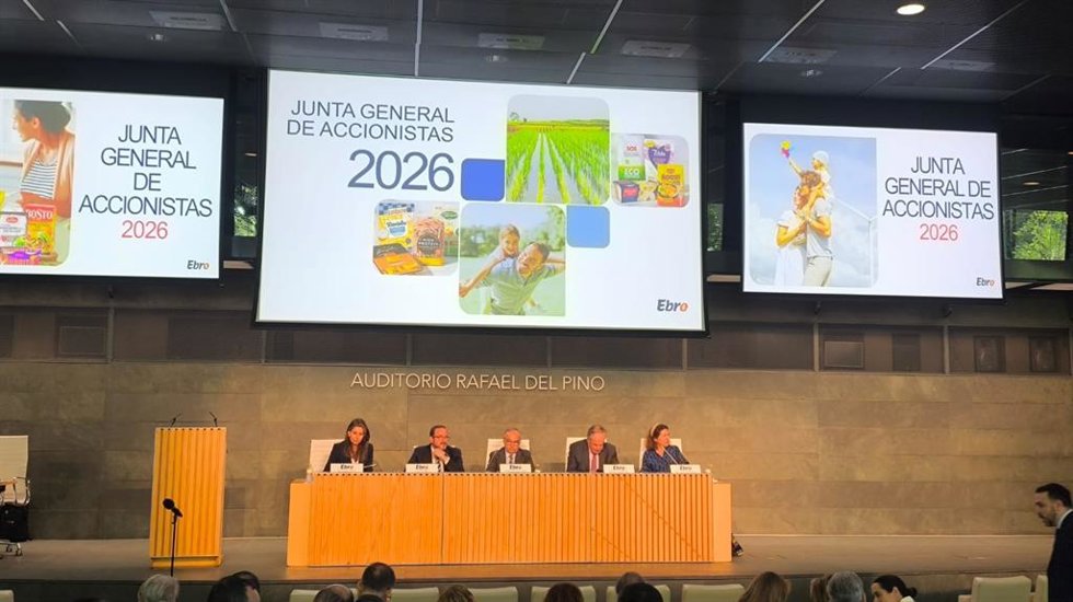 Junta de accionistas de Ebro
