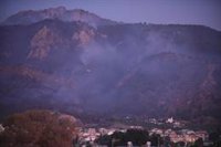 El SEPRONA investiga sobre el terreno el origen del incendio de Los Garres (Murcia)