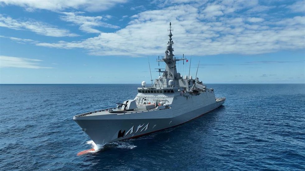 Corbeta para las Fuerzas Armadas de Arabia Saudí construida en los astilleros de Cádiz