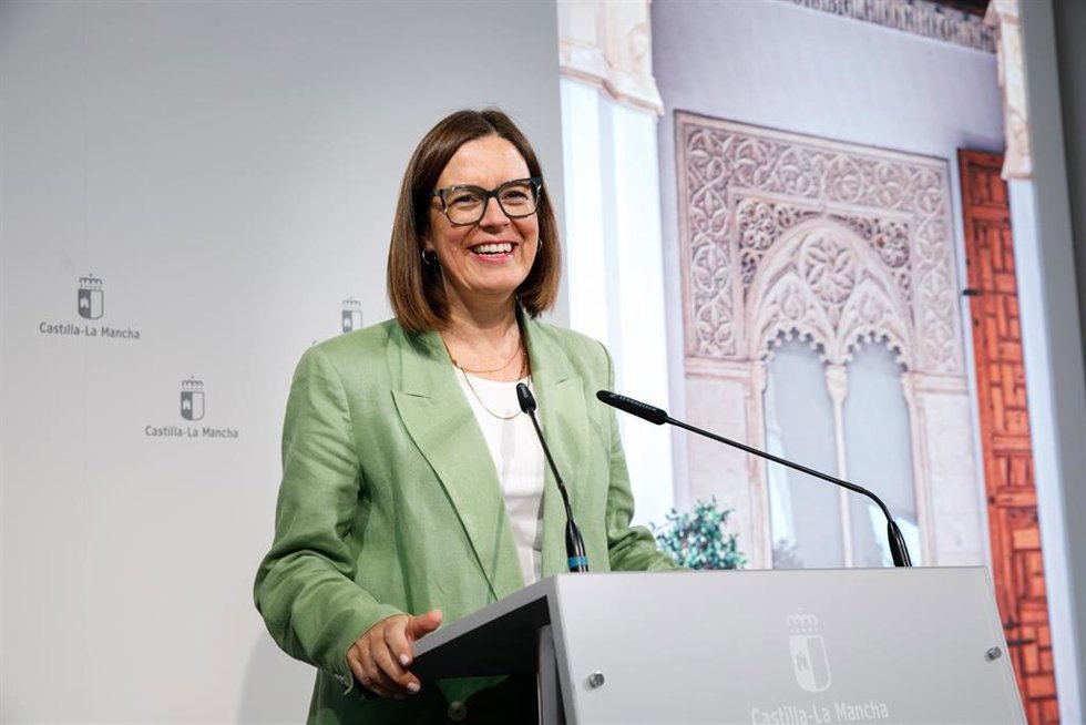 La consejera portavoz del Gobierno autonómico, Esther Padilla.