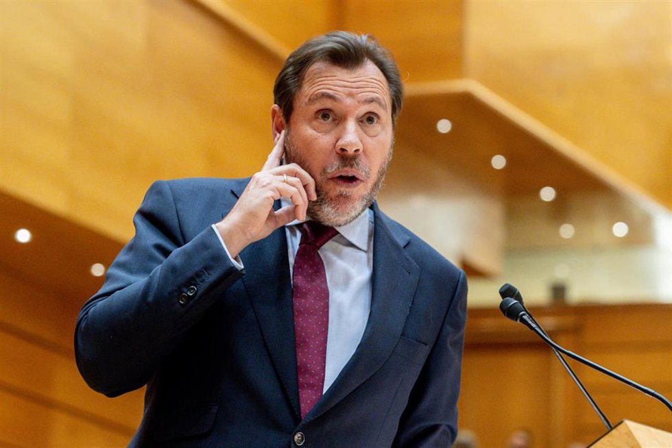 El ministro de Transportes y Movilidad Sostenible, Óscar Puente