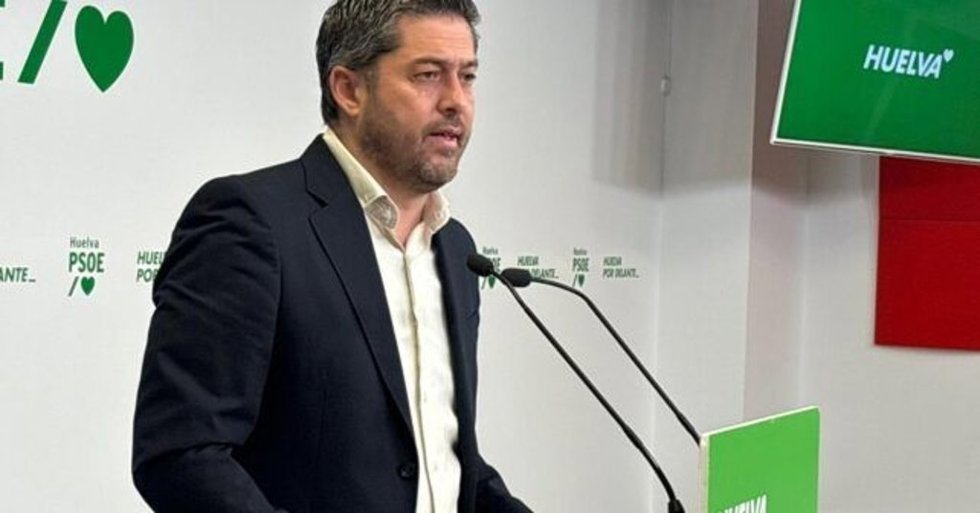 El secretario de Organización del PSOE de Huelva, Francisco Baluffo.