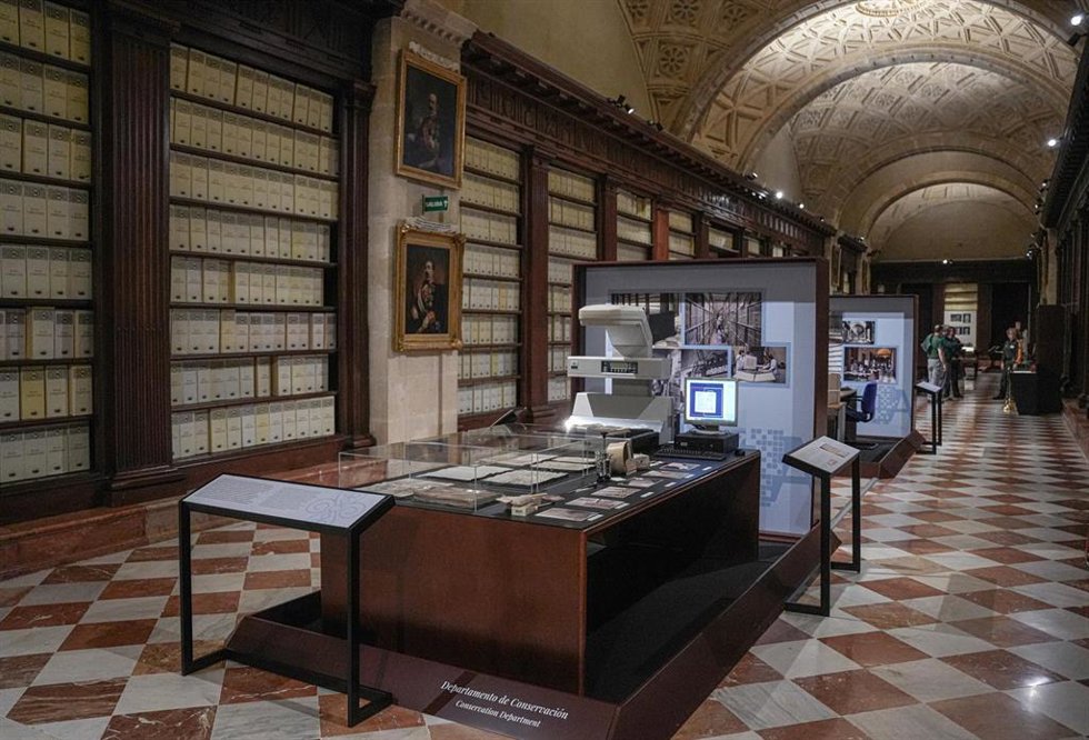 Archivo - Exposición 'El arte de preservar la memoria: el Archivo General de Indias'. A 17 de marzo de 2026, en Sevilla (Andalucía, España). (Foto de archivo).