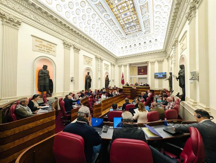 Archivo - Pleno de las Juntas Generales de Álava