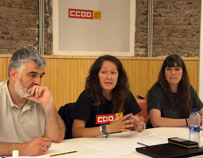 Representantes de CC.OO. Educació