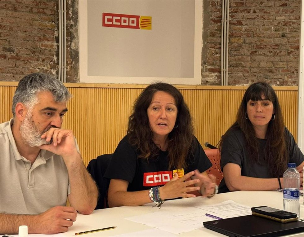 Representantes de CC.OO. Educació