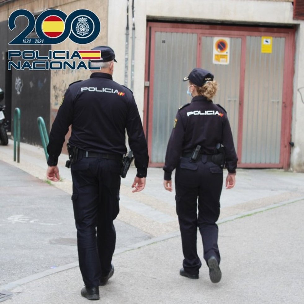 Agentes de la Policía Nacional.