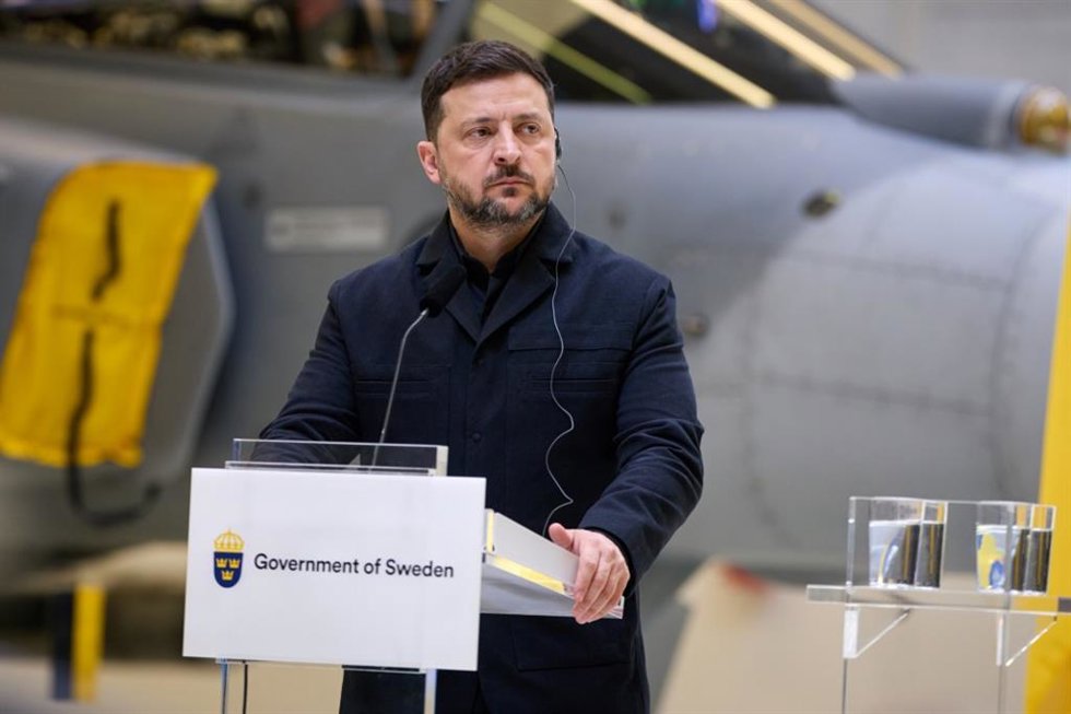 Volodimir Zelenski, presidente de Ucrania.