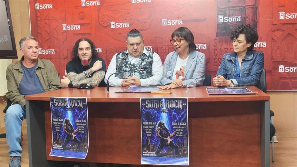 Presentación del festival Soria Rock.