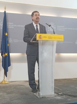 El secretario de Estado de Educación, Abelardo de la Rosa.